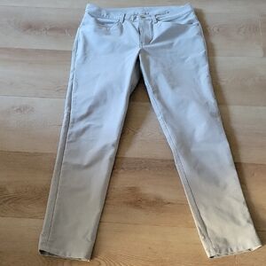 Lululemon Athletica Light Gray Pants 32